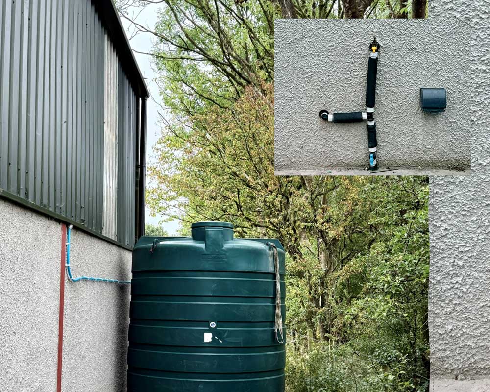 Water Harvesting Tank at McCallan Bonded